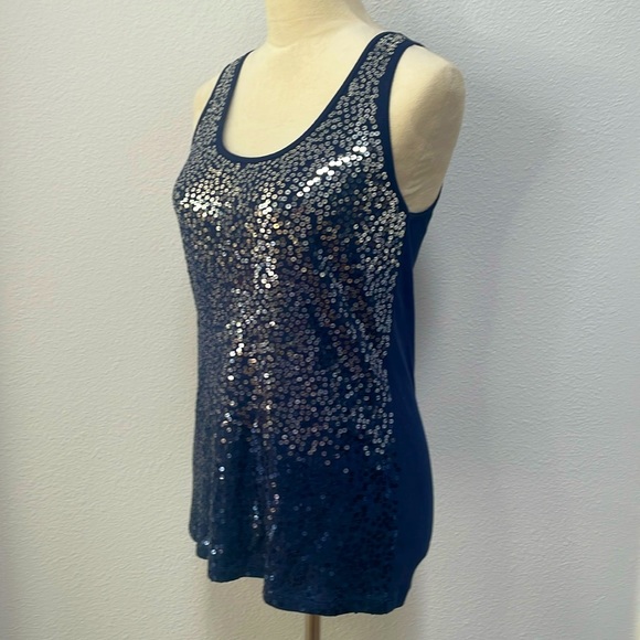 Apt 9 sequined tank size L - Picture 2 of 7